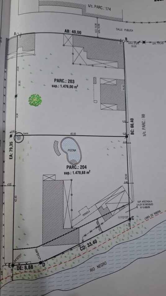 casa con gran terreno